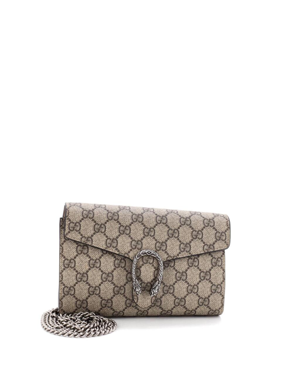 Gucci Dionysus Chain Wallet Gg Coated #296680G12B